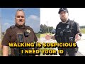 Cop Wanted His ID Because Walking Is Suspicious