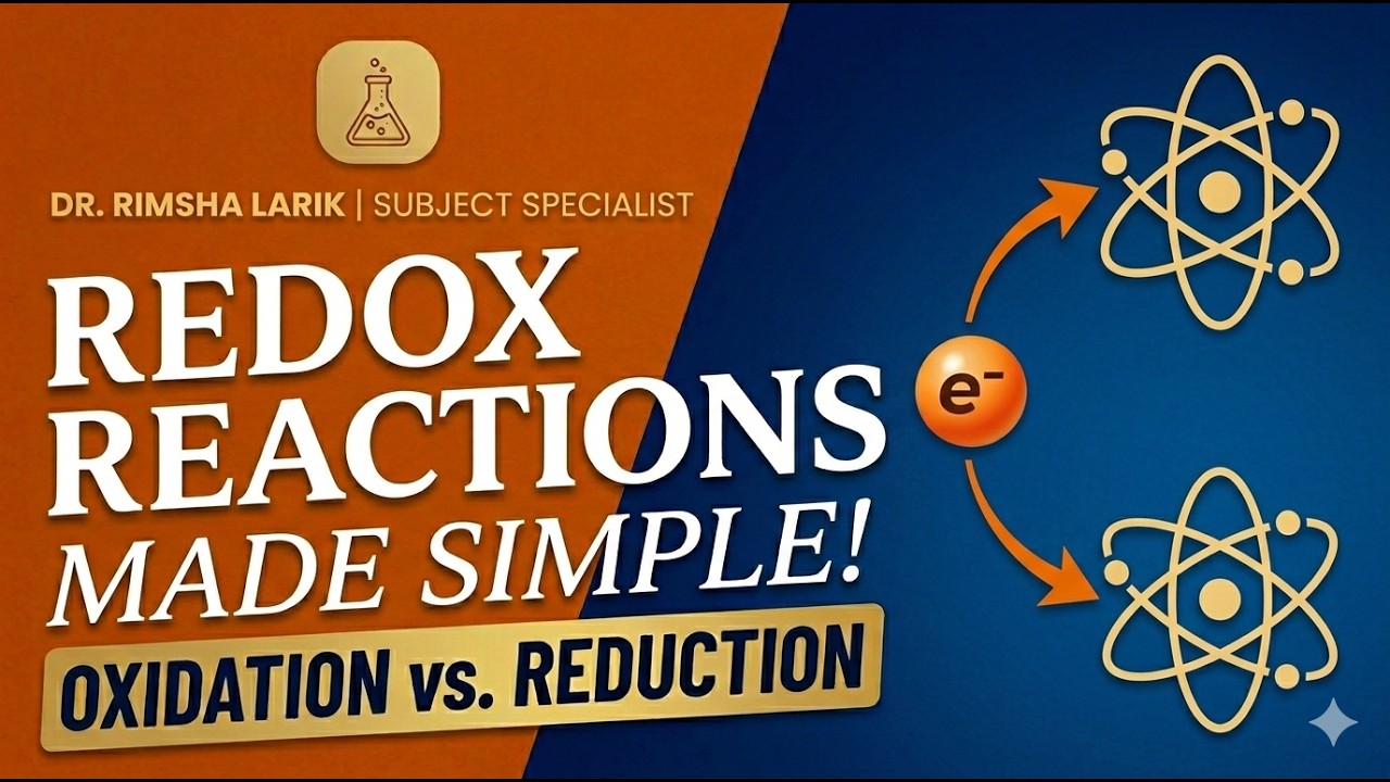Redox Reactions Made Easy | Oxidation & Reduction Process - YouTube