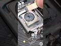 using steel reinforced epoxy as thermal paste in a PC! #shorts