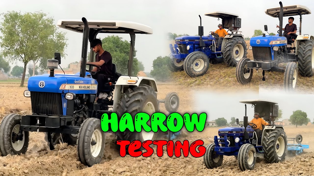 Farmtrac 60 powermaxx Simple Vs Modified New holland 3630 THOR 🔥 देखते है पॉवर कौनसे में ज़्यादा?