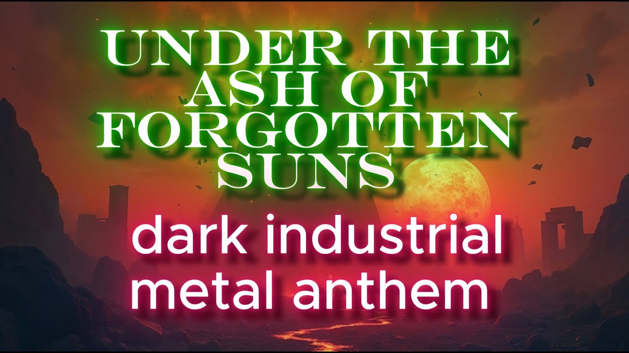 Under the ash of forgotten suns  -  dark industrial metal anthem
