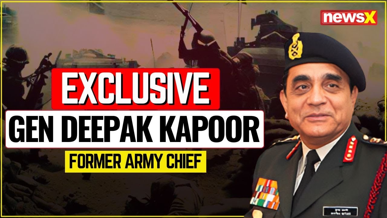 Kargil Vijay Diwas: Ex-Army Chief General Deepak Kapoor Exclusive | NewsX