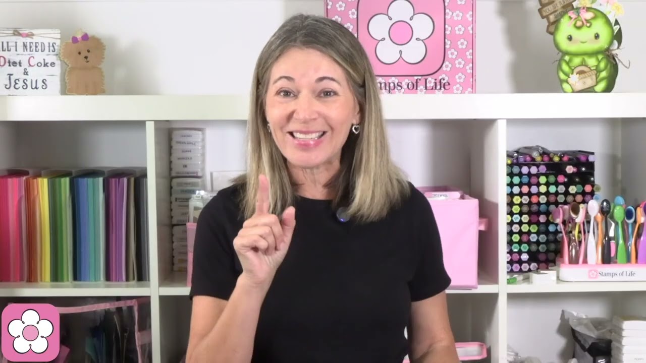 Stamps of Life Flash Sale Unicorn Sparkle 2 Stamps & Dies, Unicorn Stencils, Magical Background Die