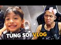 (Talkshow) Tùng Sói tập làm Vlog đi cắt tóc đẹp trai hơn bố Độ.