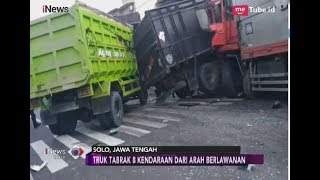 Video Detik-Detik Tabrakan Maut di Solo Tewaskan 4 Orang - iNews Sore 07/03