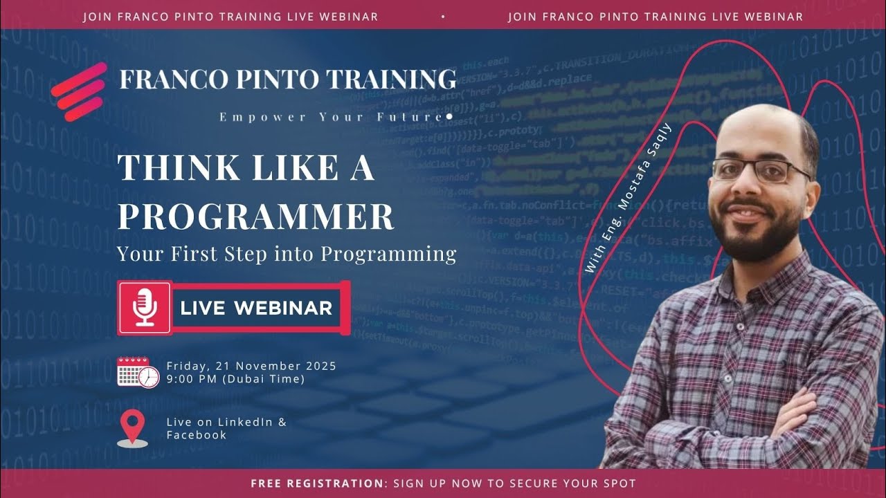 Think Like A Programmer Live Webinar - YouTube