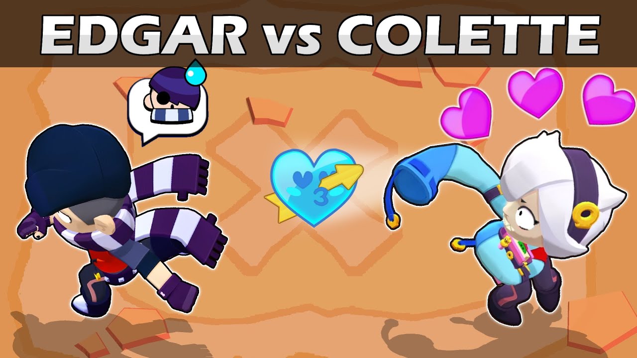 EDGAR vs COLETTE 1vs1  27 Test