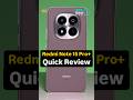 Redmi Note 15 Pro+ review in one minute: Should you get the latest Redmi Note flagship?