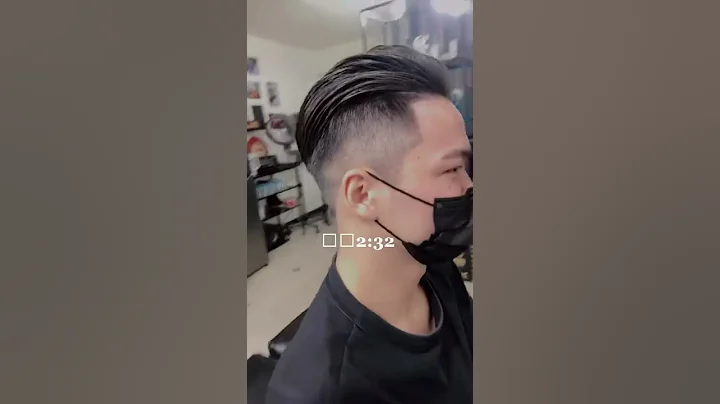 后梳油头如何打理得好/#男士理发 #男生必看 #barbershop - 天天要闻