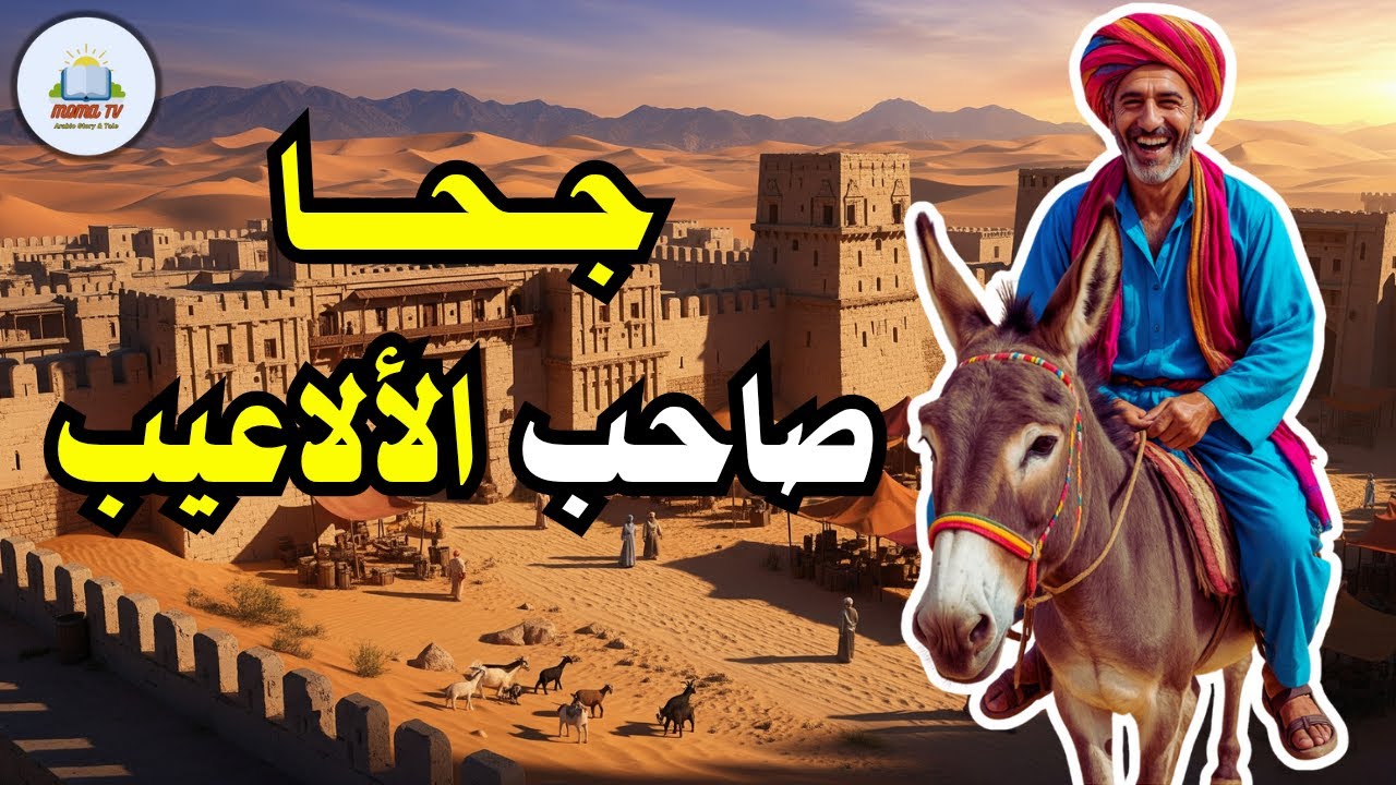 قصة جحا صاحب الألاعيب، من حيل و ذكاء جحا، ضع السماعات واستمع، قصة مشوقة و مسلية