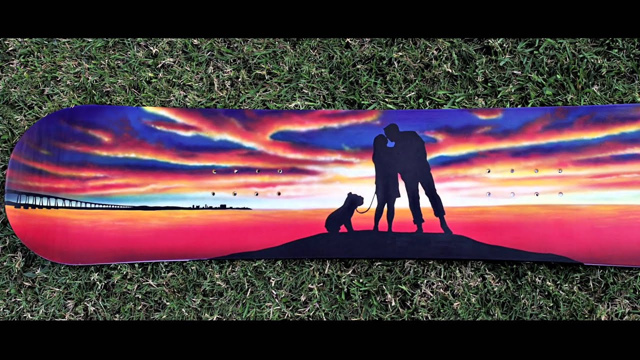 Los Angeles Airbrush Artist and Muralist Promo Video YouTube