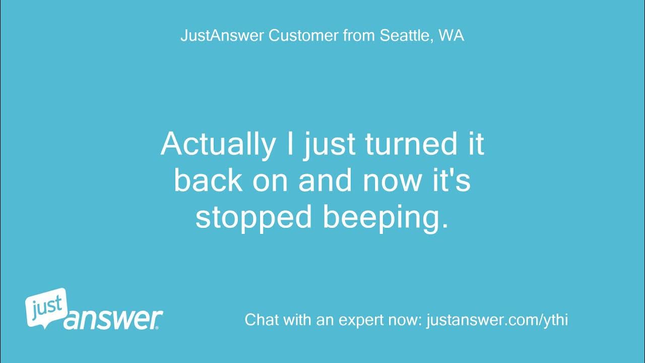 I have a Jenn Air range that wont stop beeping with an oven YouTube