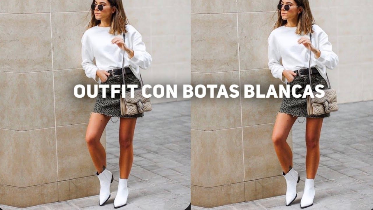 COMO COMBINAR BOTAS BLANCAS - YouTube