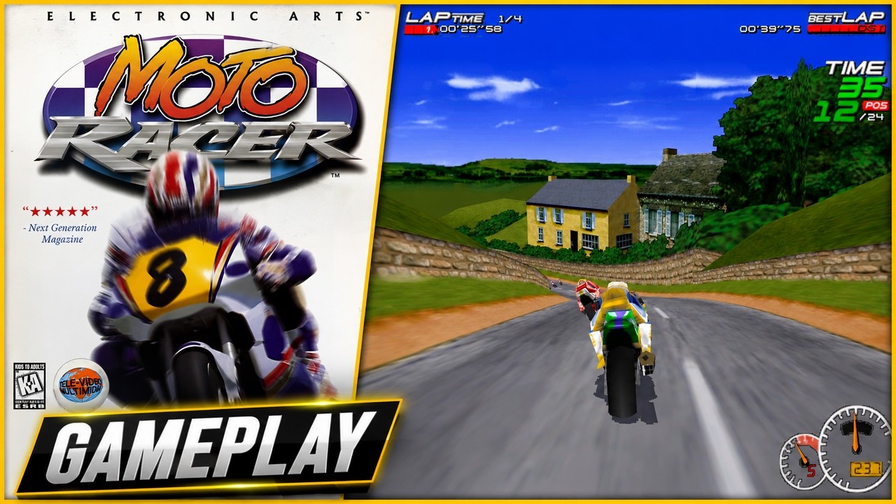 PC First Look [321] | Moto Racer (1997) | 4K 2160p | Win 10/11