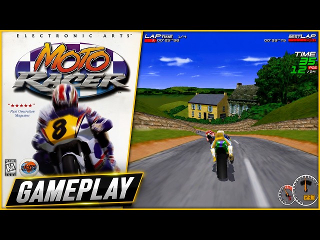 PC First Look [321] | Moto Racer (1997) | 4K 2160p | Win 10/11