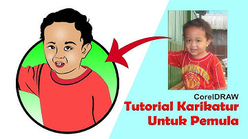 Cara Mudah Buat Karikatur dengan CorelDRAW - Tutorial CorelDraw