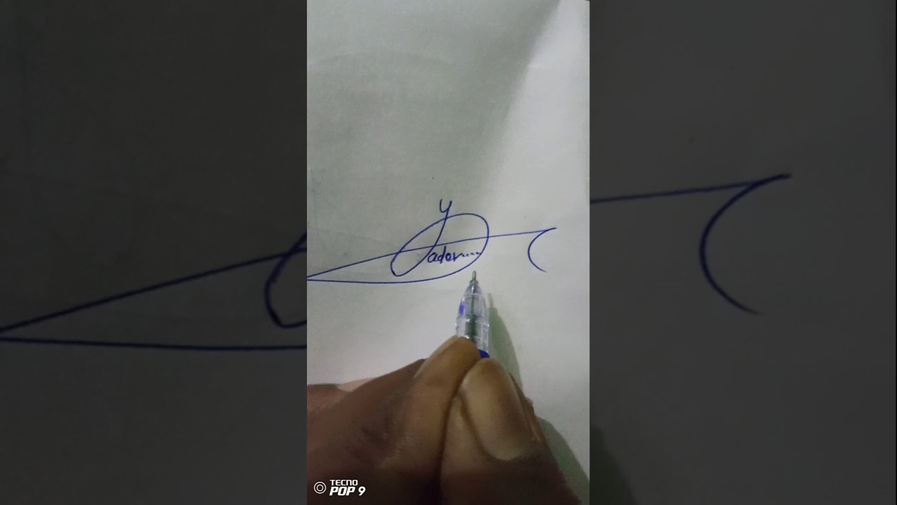 y style new signature unvilebvbal signature 