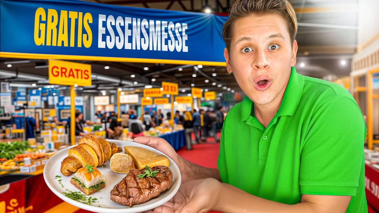 VOLLFRESSEN,auf der größten LEBENSMITTEL MESSE DEUTSCHLANDS🤤