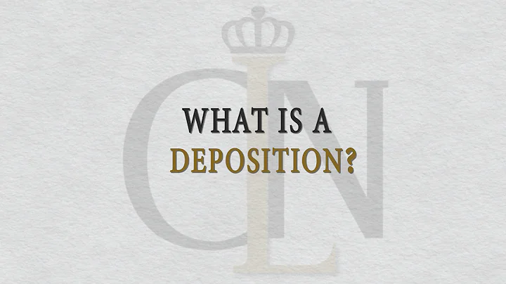 What Is A Deposition? | Carey Leisure & Neal