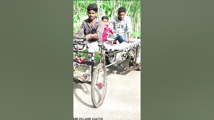 கட்டில் கார் | Making 🛌BED CAR 🚗  #shorts #villagevaathi