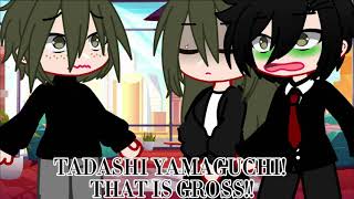 I’m talking to my ex husband meme, ft: Yamaguchi and his parents, read desc!