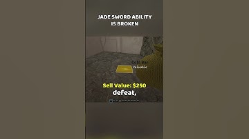 JADE SWORD ABILITY IS BROKEN in Dead Rails Roblox #shorts #deadrails