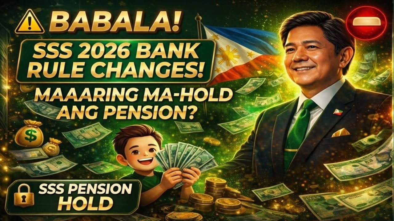 BABALA! SSS 2026 Bank Rule Changes – Maaaring Ma-Hold ang Pension?