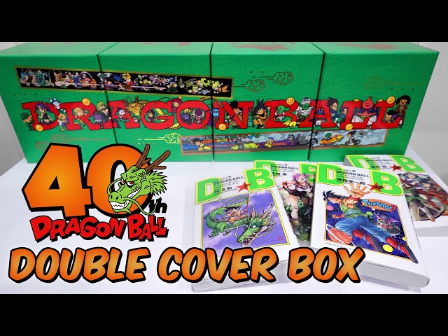 Let's Unbox The Dragon Ball 40th Anniversary Double Cover Box Set