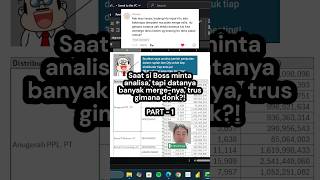 Trik Excel: Unmerge &amp; Auto-Fill Row yang Sering Keluar di Tes Kerja #belajarexcelpemula #excel