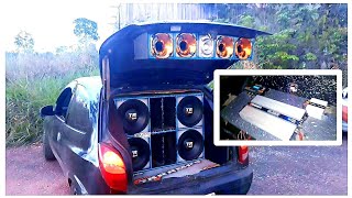 4 Triton tr620 no projeto do Diego do CELTA NOTURNO / Apresentando projeto e tocando FORTE  |#VLOG