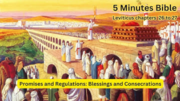 5 Minutes Bible | Leviticus 26 to 27 | #Jesus #Bible
