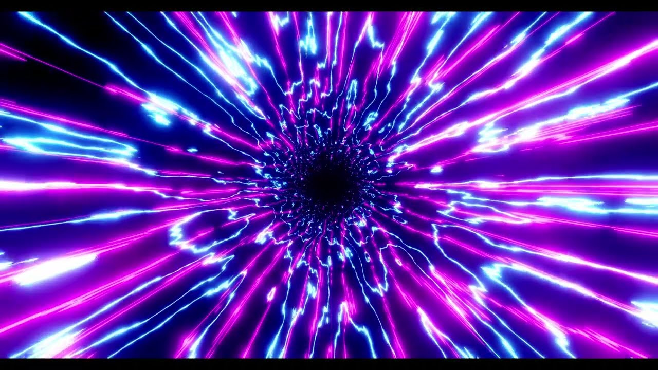 Hypnotic Abstract Neon Waves Loop 4K | Relaxing Blender Visuals