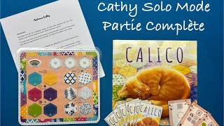 Calico - Partie Complète Solo mode non officiel Cathy