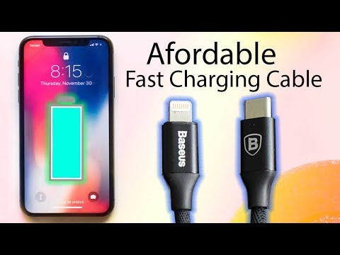 Baseus- iPhone X Fast Charging Cable On A Budget