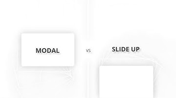 Identity Protection: Modal vs Slide-Up
