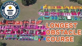 The Beast: Longest inflatable obstacle course - Guinness World Records