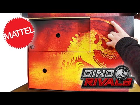 Opening the Mattel Jurassic World Dino Rivals Toys Mystery Box!