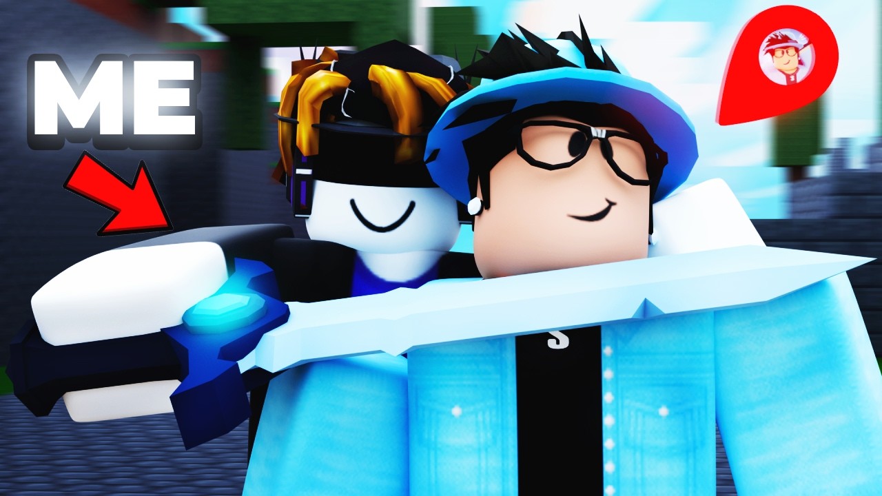How I BEAT THIS FAMOUS YOUTUBER.. (Roblox Bedwars) ft. @SlazeOnTop