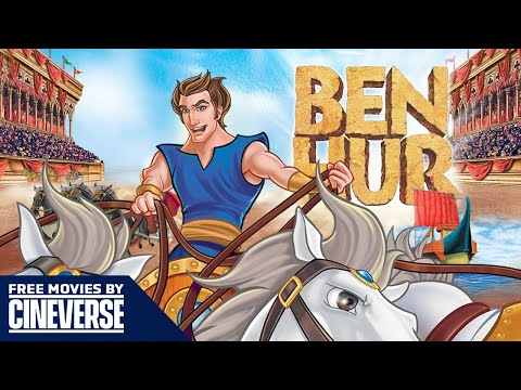 Ben Hur | Full Family Drama Animated Movie | Charlton Heston | Free Movies By Cinedigm