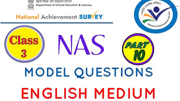 NAS/SEAS exam class 3|Previous year|Model question paper|NAS 2024 Part 10|solved|English Medium|PRSS