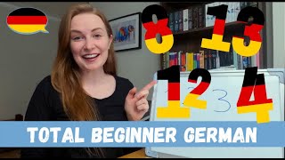 Let's Count in German│Total Beginner German