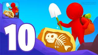 Digging Master Gameplay Walkthrough Part 10 - Tutorial Earn Money Building (Android,iOS)