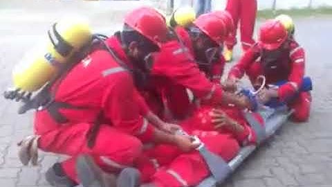 Emergency Response Training: H2S Alarm, SCBA Use, and Victim Rescue