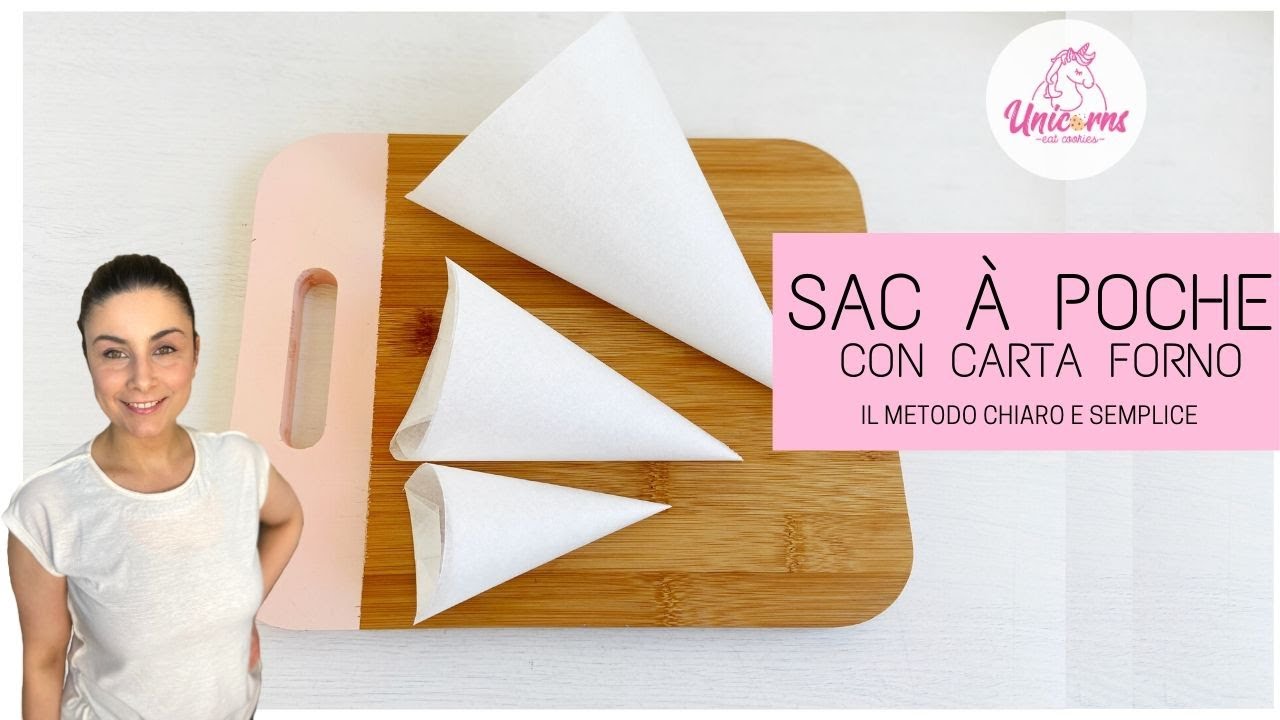 CREA una SAC A POCHE con la CARTA FORNO (METODO FACILISSIMO) | TUTORIAL | UnicornsEatCookies