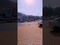 الباحه شمس مع رشه مطر اليوم
