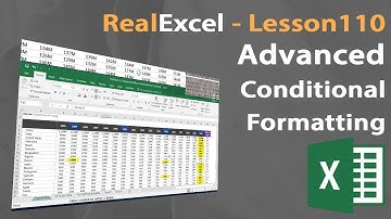 Real Excel Skills - 110 - Conditional Formatting & Highlighting Max of Each Row  (@filmreale)