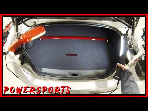 BRZ, FR-S, 86) Trunk Interior Install With Strut Tower Brace