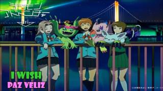 I Wish [Tri Version](Digimon Adventure Tri ending) cover latino by Paz Veliz