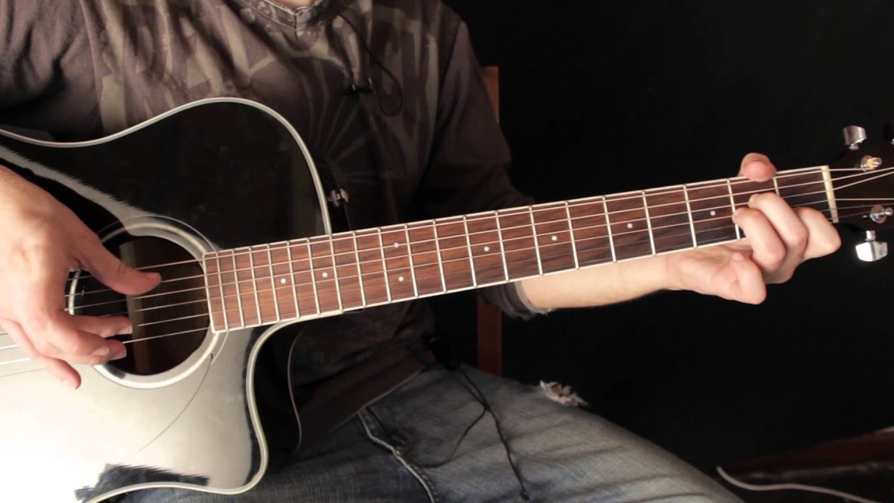 Como Tocar la Cancion de Pearl Jam - Just Breathe - Tutorial de ...