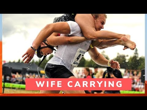 WIFE CARRYING COMPETITION
